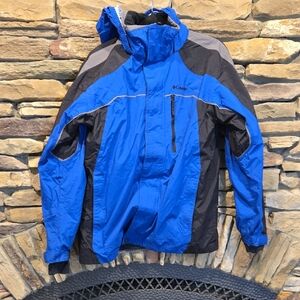 Columbia Men's Performance Jacket in Blue and Black